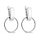 Серьги серебряные без вставок Trendy Style (арт. 7502/4576) – изображение 1