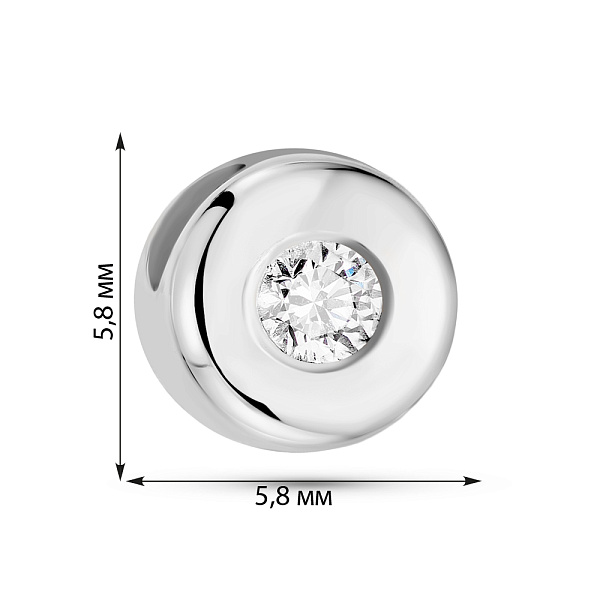 Кулон з золота з діамантом (арт. 3103543202) – зображення 2
