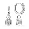 Серьги из серебра с фианитами (арт. 7502/2186038) – изображение 1