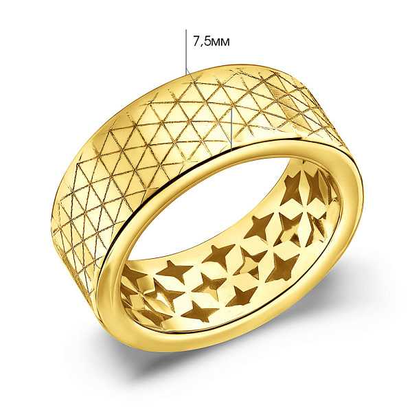 Кольцо из желтого золота Francelli (арт. 156541ж) – изображение 6