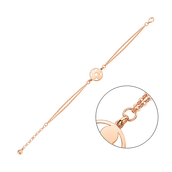 Золотой браслет Клевер (арт. 326750) – изображение 1