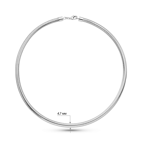 Колье из белого золота Francelli (арт. 352852б) – изображение 4