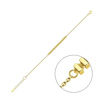 Золотий браслет Francelli без каменів (арт. 326836ж)