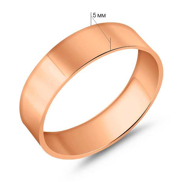 Обручка Американка золота (арт. 239180) – зображення 7