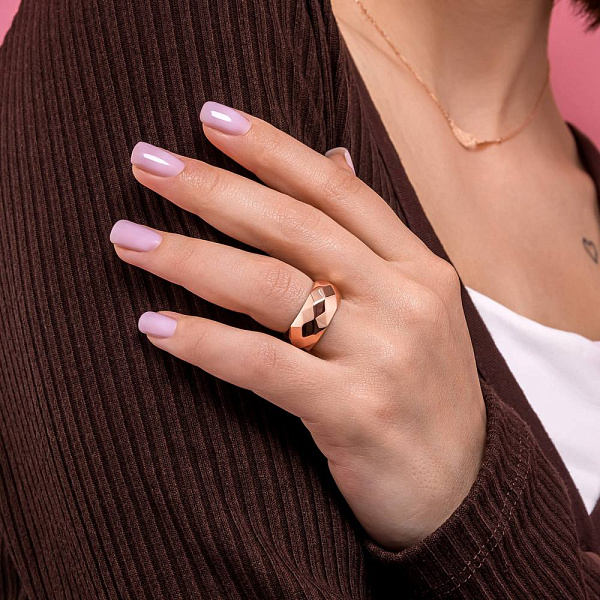 Кольцо из красного золота (арт. 1401008) – изображение 2