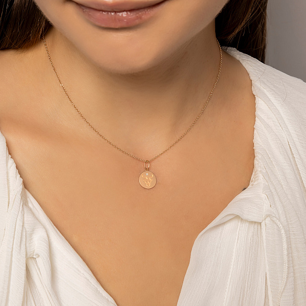 Золотий підвіс Козеріг (арт. 424739кз) – зображення 3