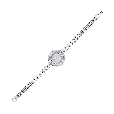 Срібний годинник з фіанітами  (арт. 7526/280)