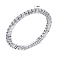 Серебряное кольцо с дорожкой из фианитов (арт. 7501/6275) – изображение 2