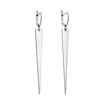 Серебряные серьги с подвесками Trendy Style (арт. 7502/3836)