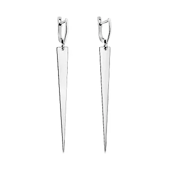 Срібні сережки з підвісками Trendy Style (арт. 7502/3836)