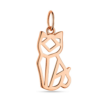 Подвес из золота без камней (арт. 424400)