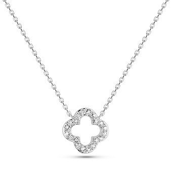 Фото Золотое колье с бриллиантами (арт. Ц341565010б)