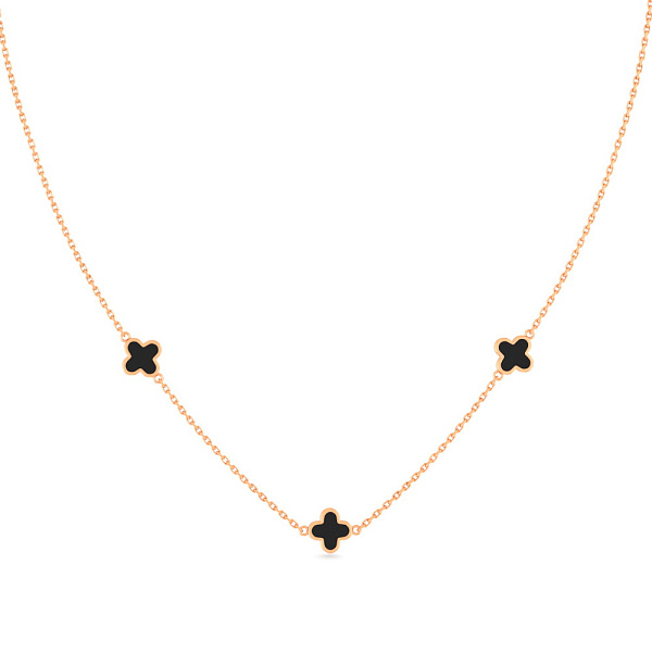 Золоте кольє з емаллю (арт. 361211еч) – зображення 1