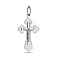 Серебряный крестик с распятием (арт. 7504/2-8082.0.2) – изображение 1