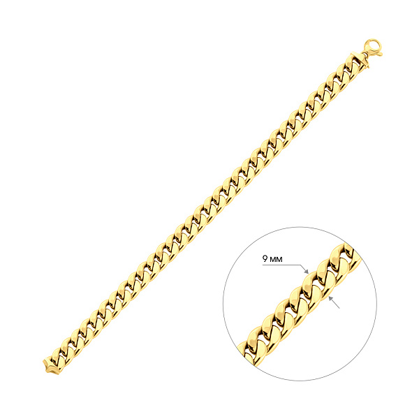 Браслет Francelli из желтого золота (арт. 326443ж) – изображение 5