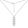 Колье из серебра с фианитами (арт. 7507/1992) – изображение 2