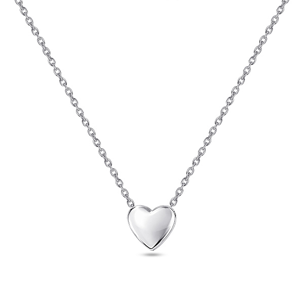 Серебряное колье Сердце (арт. 7507/2429) – изображение 1