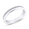 Серебряное кольцо с фианитами (арт. 7501/3928) – изображение 1