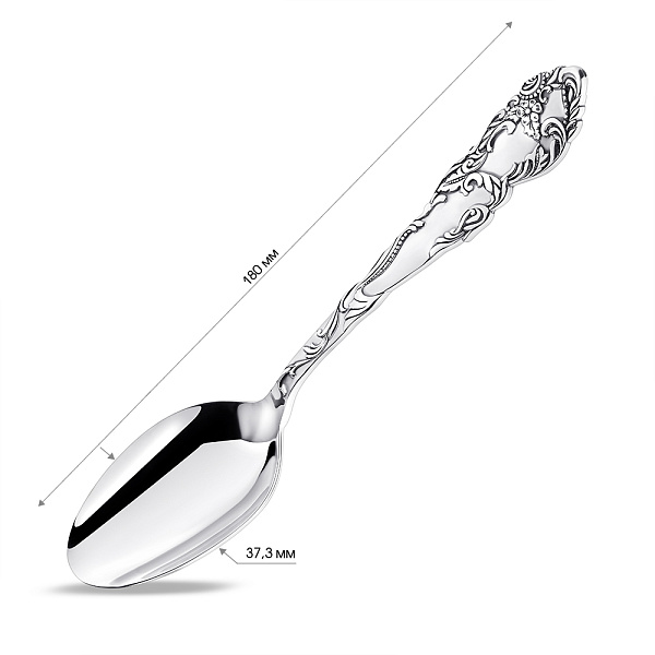 Серебряная столовая ложка (арт. 7922/8100392) – изображение 2