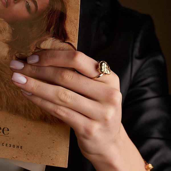 Золотое кольцо Francelli (арт. 154862ж) – изображение 2