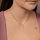 Крестик из красного золота (арт. 440923) – изображение 2