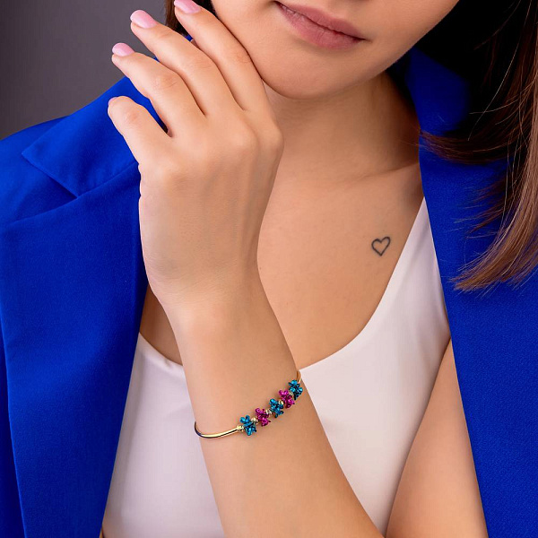 Золотой браслет Francelli (арт. 326723жсмлн) – изображение 2