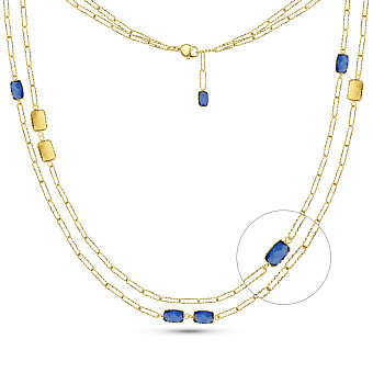 Колье Francelli из желтого золота (арт. 352732жс)