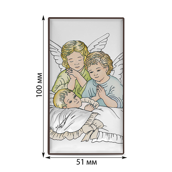 Икона Ангелочки (арт. KN-1/026G/M/K) – изображение 2