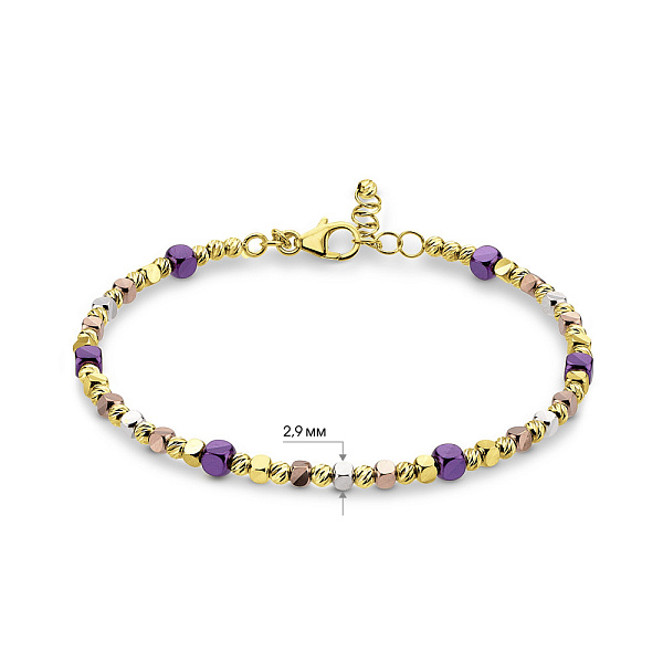 Золотой браслет Francelli (арт. 326329жкбф) – изображение 3