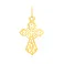 Крестик из желтого золота (арт. 504002ж) – изображение 1