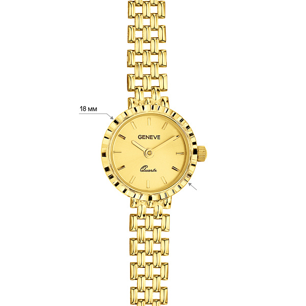 Жіночий класичний годинник з золота (арт. 260252жж) – зображення 3