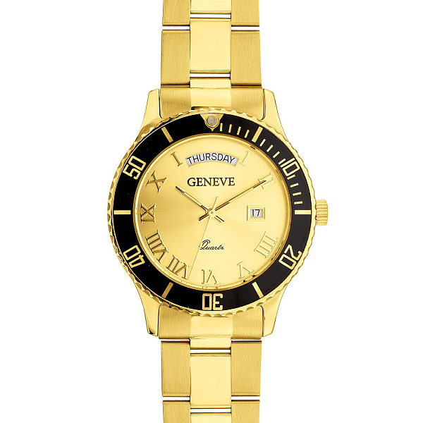 Масивний годинник з жовтого золота (арт. 260231ж) – зображення 2