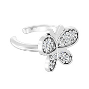 Серьга-каффа Бабочка из золота на левое ухо (арт. 110864лбЯ)