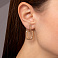 Серьги из красного золота (арт. 111331) – изображение 2