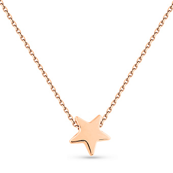 Фото Колье из красного золота (арт. 361266)