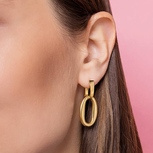 Сережки з жовтого золота (арт. 1091430ж) – зображення 2