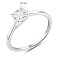 Серебряное кольцо с фианитом (арт. 7501/8138) – изображение 2