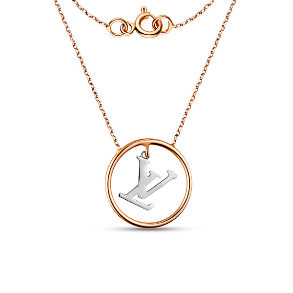 Золоте кольє з підвіскою (арт. 351051кб) – зображення 2