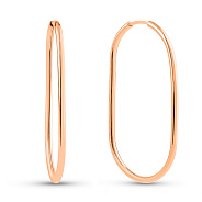 Серьги из красного золота (арт. 109965/30)