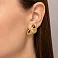 Серьги из желтого золота Francelli (арт. 1091858/1ж) – изображение 2