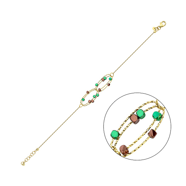 Браслет из желтого золота Francelli (арт. 326557жзкр) – изображение 1