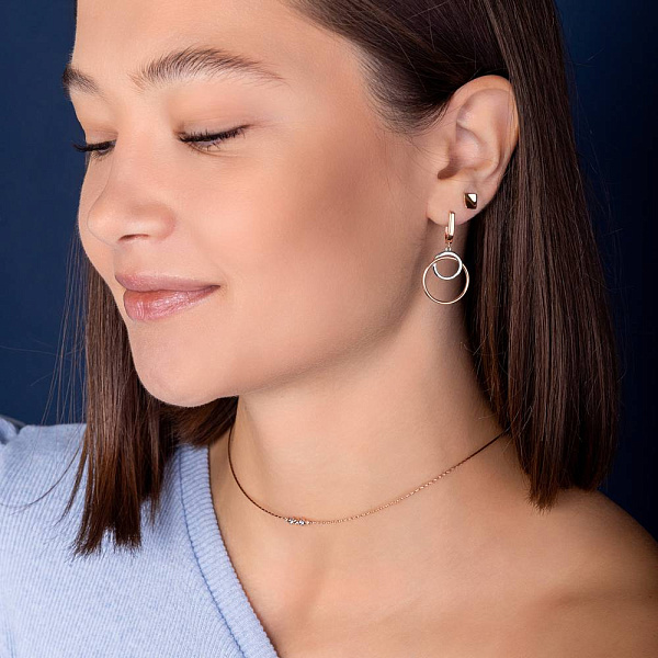 Золотое колье Orbit (арт. 351991кб) – изображение 4