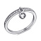 Серебряное кольцо с подвеской (арт. 7501/К2Ф/265-16) – изображение 1