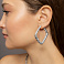Серьги из белого золота Francelli (арт. е1091771/45бм) – изображение 2