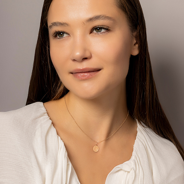 Золотий підвіс Лев (арт. 424739лв) – зображення 4