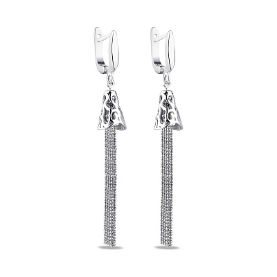 Серебряные серьги Trendy Style с цепочками (арт. 7502/4246)