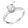 Серебряное кольцо с фианитами (арт. 7501/8044) – изображение 2