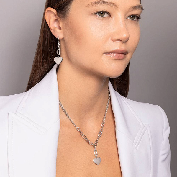 Колье из белого золота (арт. 352837б) – изображение 5