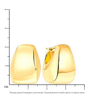 Золотые сережки Francelli (арт. е105585ж)