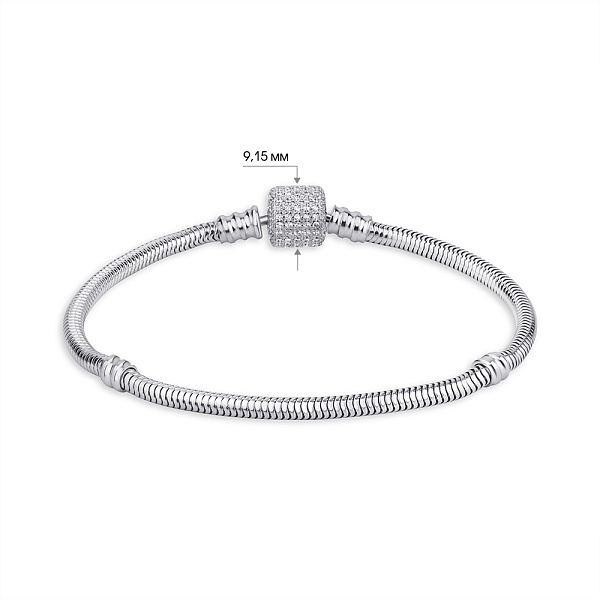 Браслет из серебра с фианитами (арт. 7509/1221) – изображение 2